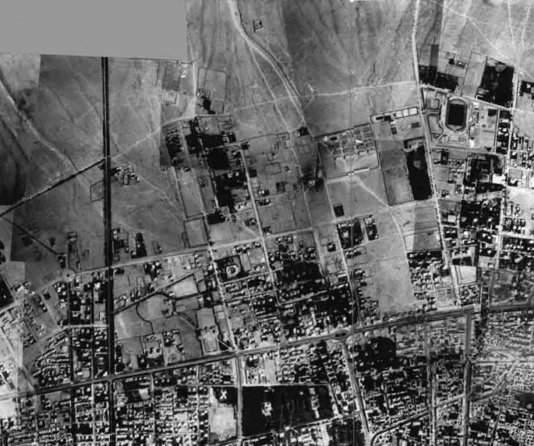 عکس هوایی از خیابان ویلا